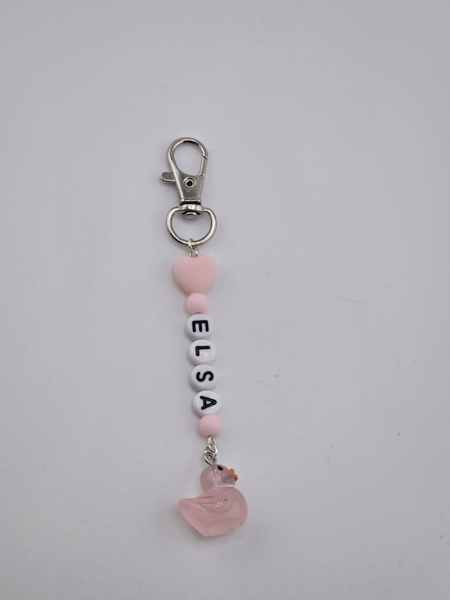 Glow In The Dark Duck Key Chain/Bridle Charm